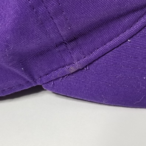 Girls Nike Spellout Swoosh Athletic 72 Department Logo Purple Strapback Hat 4-6X - Picture 6 of 9